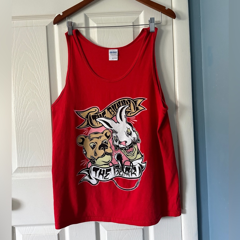 Bunny and the Bear Men’s Medium Band Tank